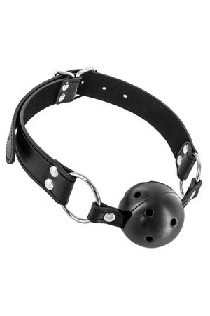 Rigid ball gag black
