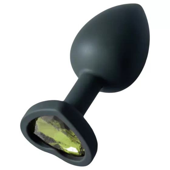Sunfo sil.plug heart light green S