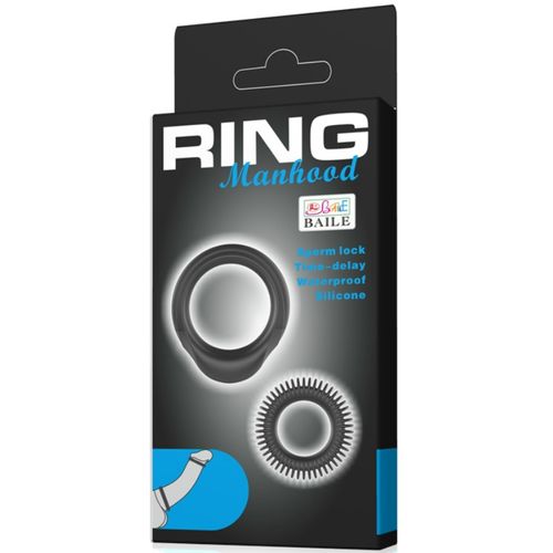 Manhood 2 ring set