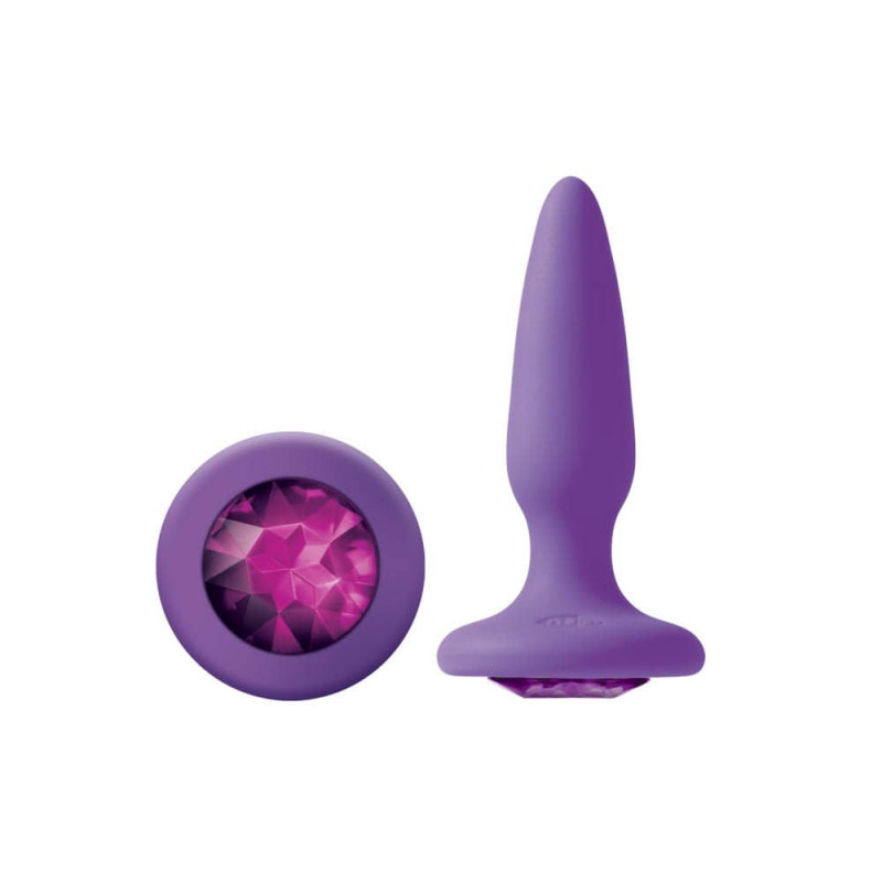 Glams butt plug lila
