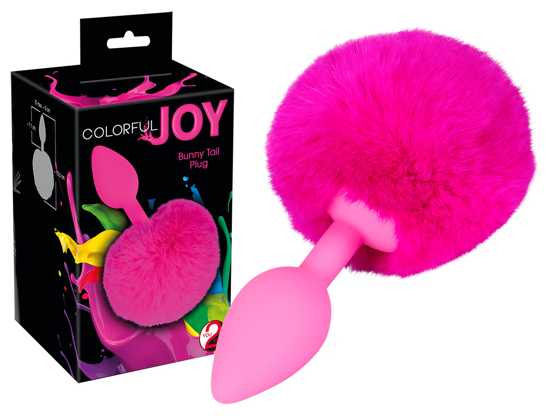 Bunny tail butt plug