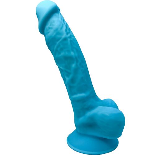 Silexd dildo 7inch blue