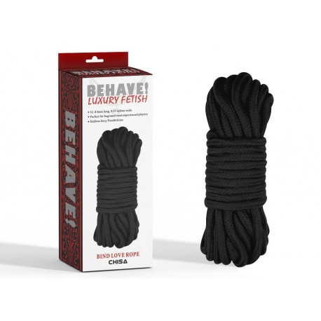 Bind love rope black 10m